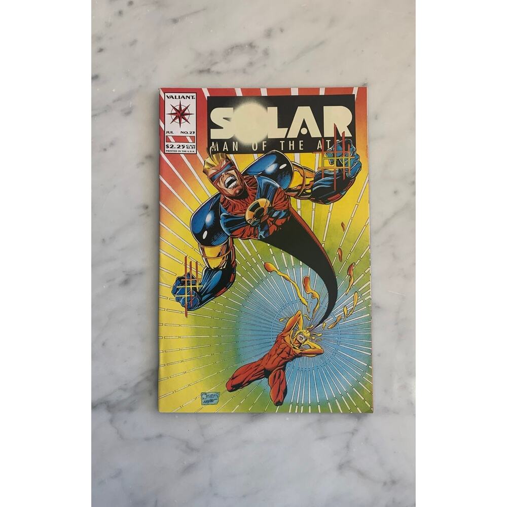 "Solar: Man of the Atom" Comic